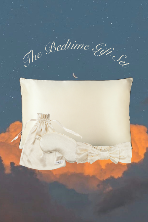 The Bedtime Gift Set - Ivory Cream x Ash Black