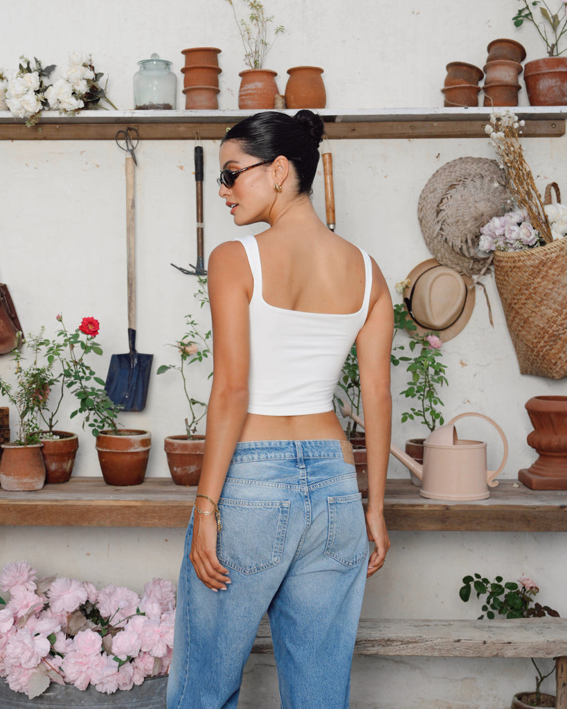 It Girl Tank Top - Classic White