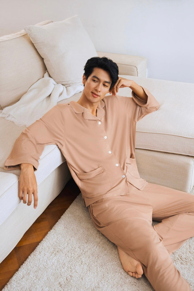 Iconic Sleep Attire - Mocha (For Him)