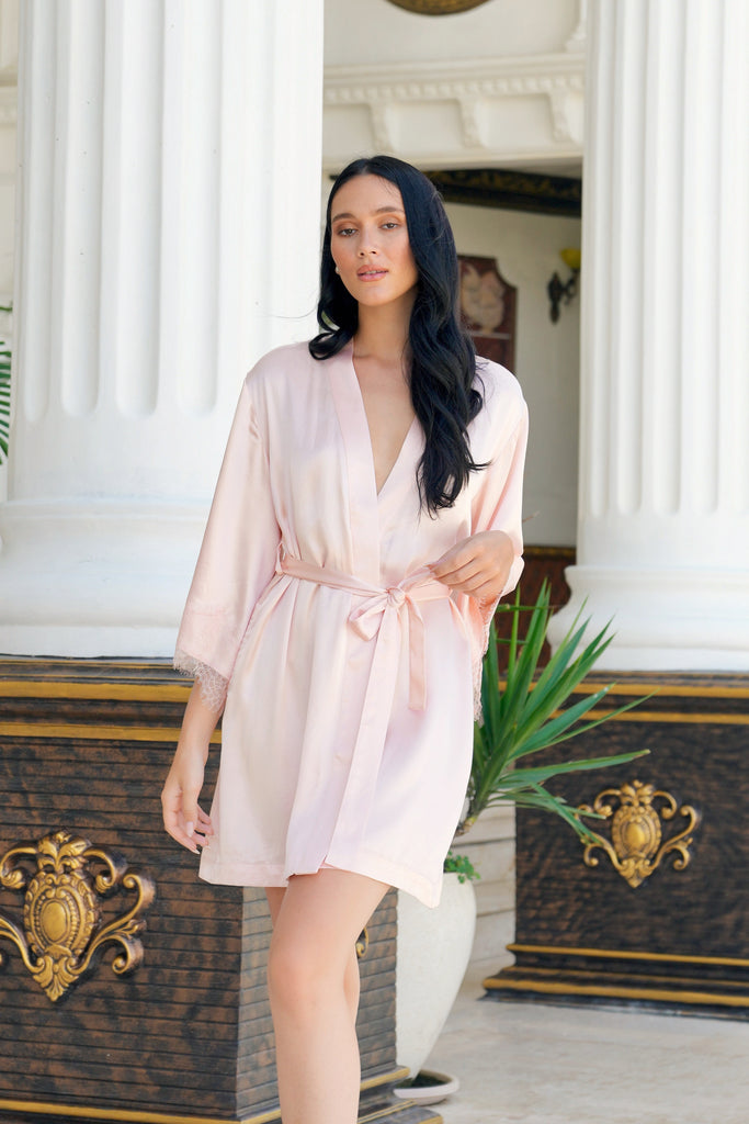 The Everyday Robe - Pearl Blush